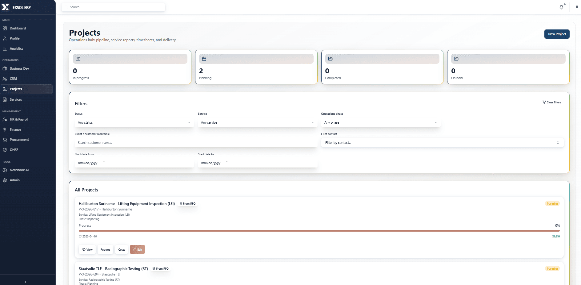EXSOL Industrial ERP Suite screenshot 5