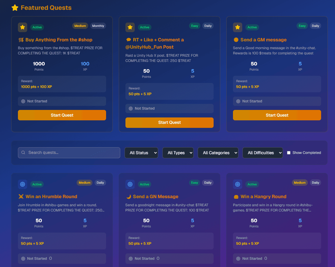 Unity Hub Data Infrastructure screenshot 5
