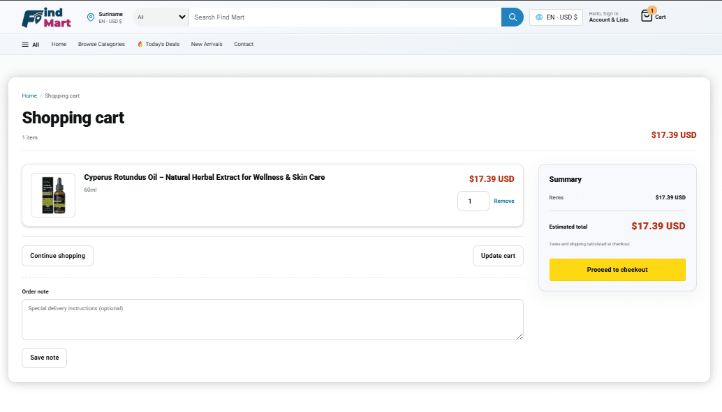 Find-Mart E-Commerce screenshot 5